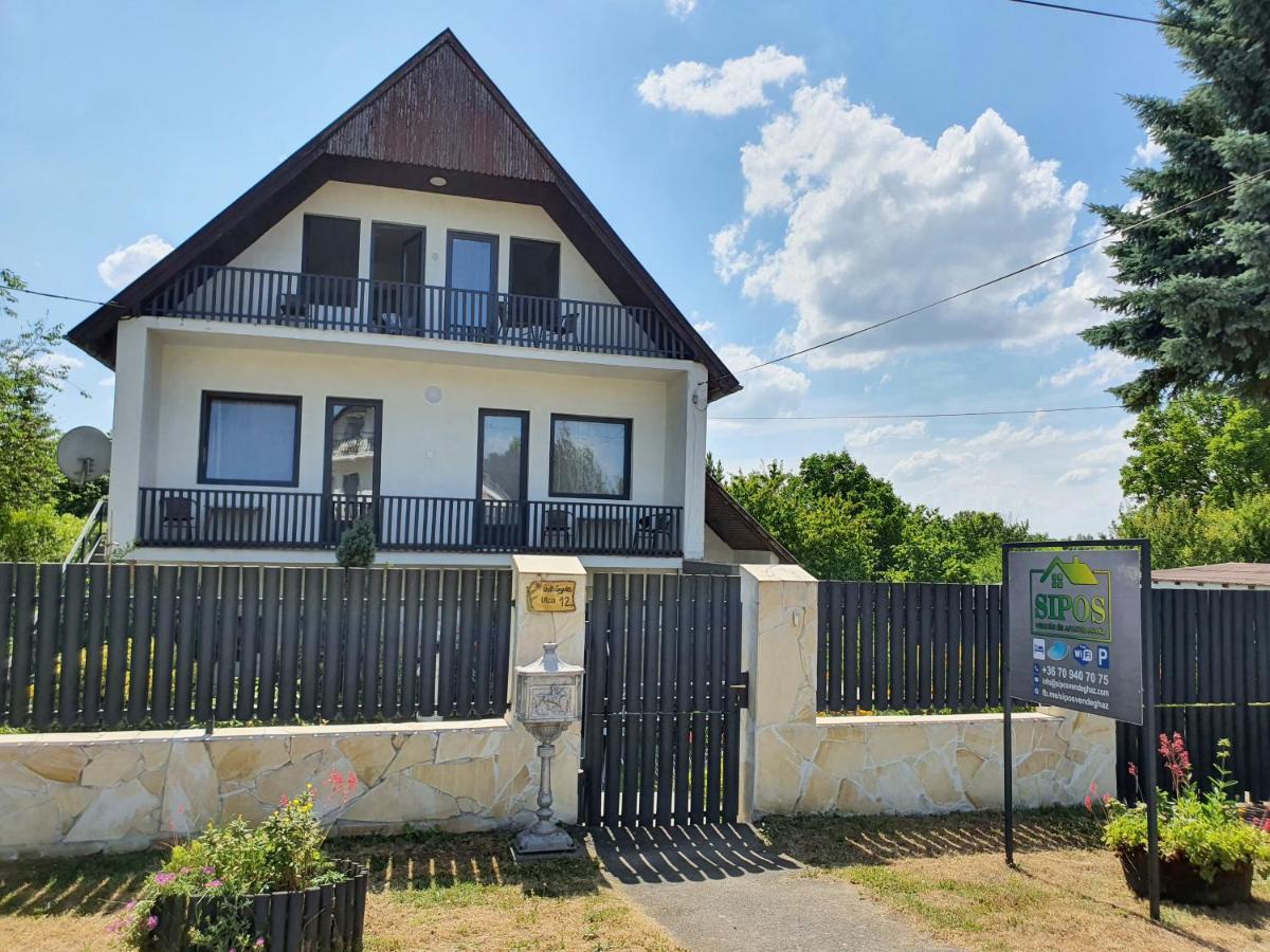 Sipos Vendég és Apartmanház Hotel Balatongyörök Kültér fotó